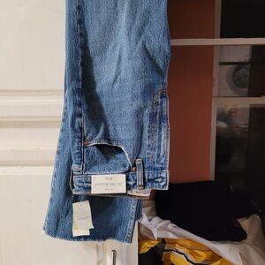 Abercrombie & Fitch Blue Straight Leg Jeans